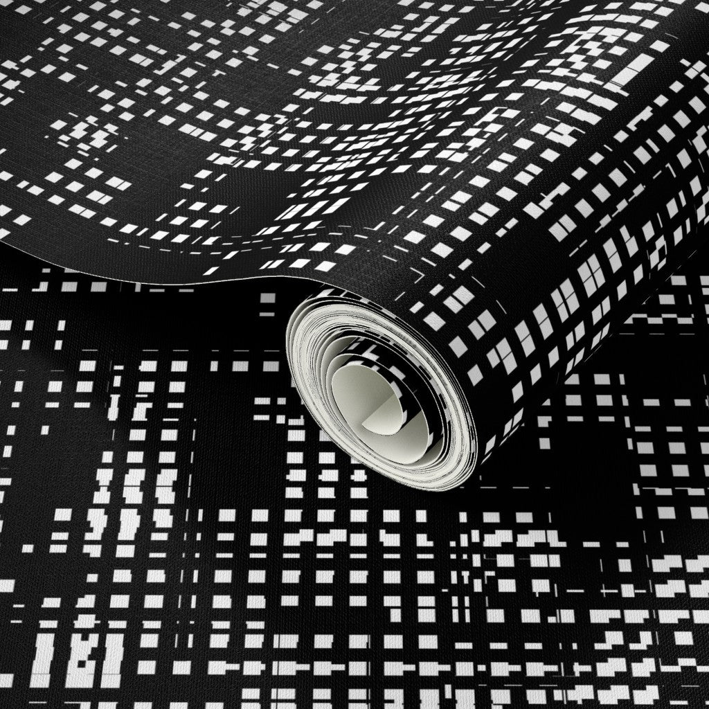 City Lights Abstract Modern Wallpaper for and Urban Loft Feel - Wallpaper | Victoria Bright Home - Colorful Modern Wallpaper For Your Home - - abstract,black,black and white,blue,dining,Gray,green,kitchen,modern,office,orange,pink