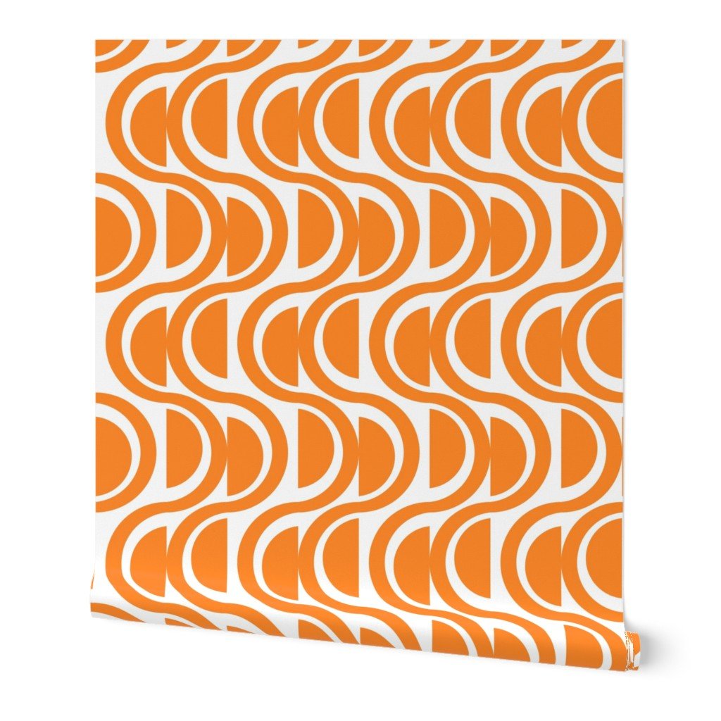 Waves Abstract Stripe Modern Wallpaper - Wallpaper | Victoria Bright Home - Colorful Modern Wallpaper For Your Home - - abstract,bedroom,black,black and white,blue,dining,Gray,green,kids,kitchen,modern,nursery,office,pink