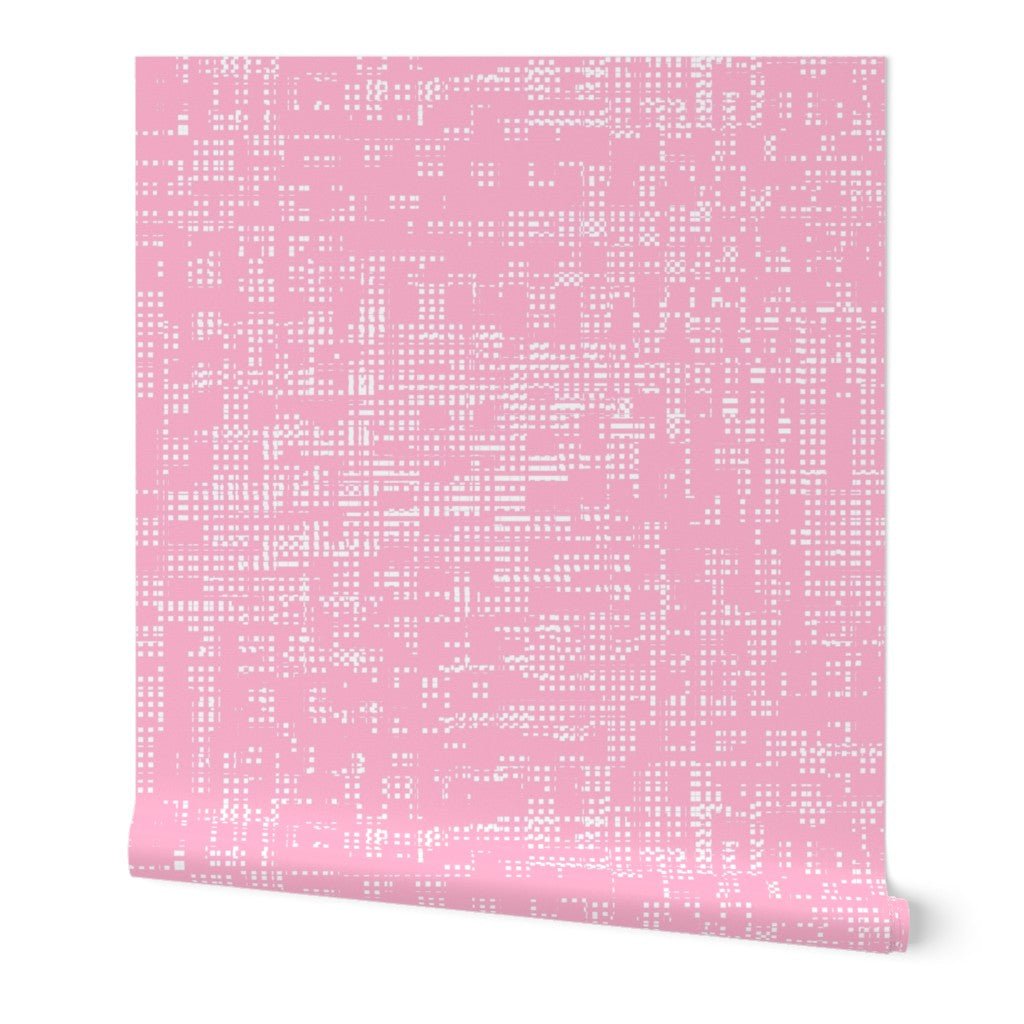 City Lights Abstract Modern Wallpaper for and Urban Loft Feel - Wallpaper | Victoria Bright Home - Colorful Modern Wallpaper For Your Home - Peel and Stick Removeable Sample 11 x 24 inches pink city lights - abstract,black,black and white,blue,dining,Gray,green,kitchen,modern,office,orange,pink