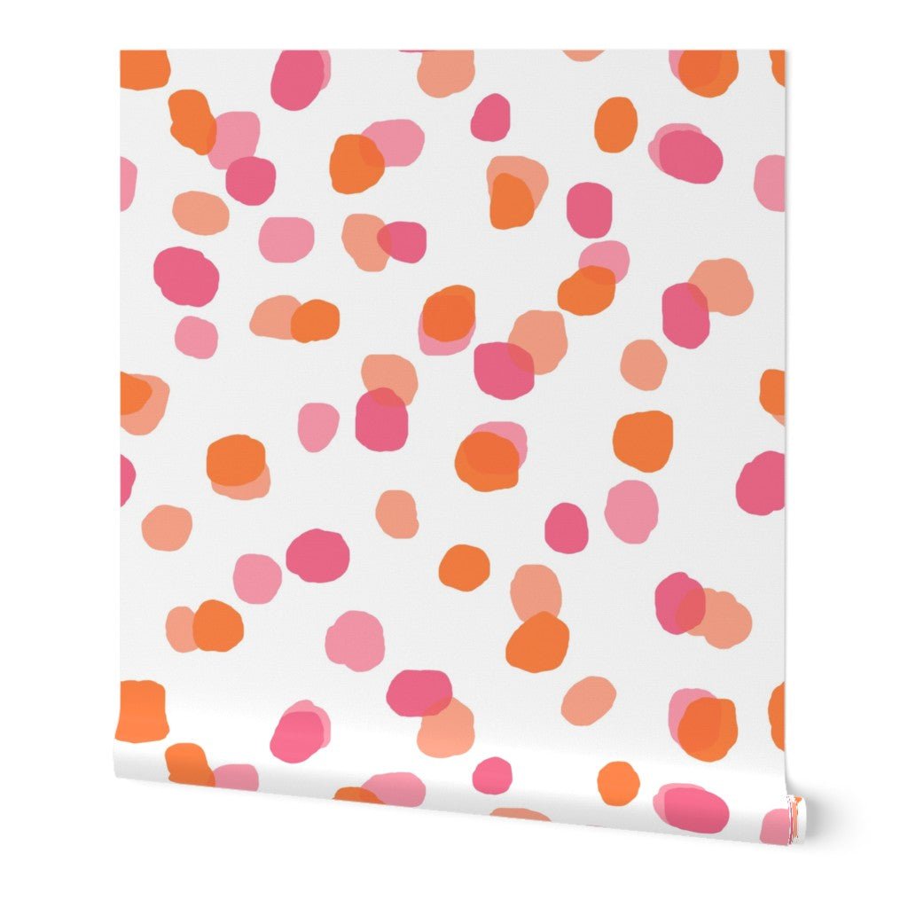 Sprinkles Bohemian Abstract Dot Wallpaper for Kitchen or Kid&
