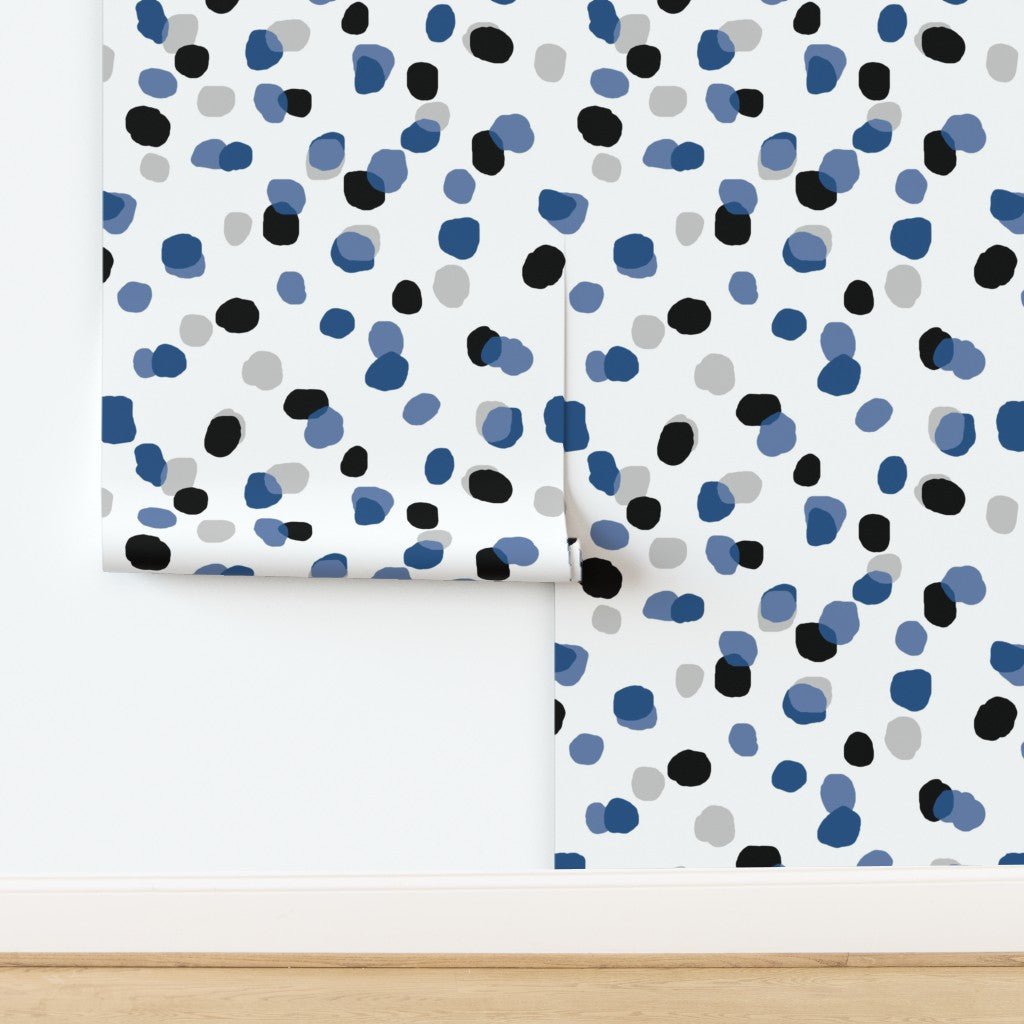 Sprinkles Bohemian Abstract Dot Wallpaper for Kitchen or Kid&