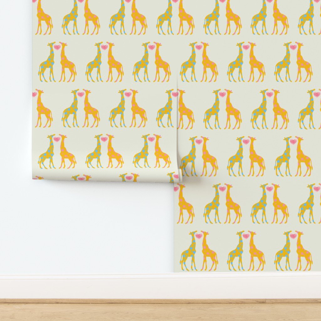 Giraffes in Love Kid&