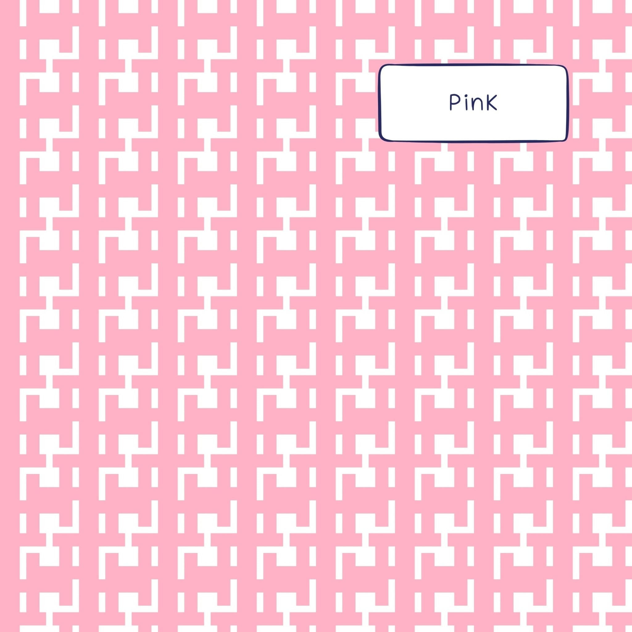 Modern Large Scale Houndstooth Wallpaper for a Mid Century Look - Wallpaper | Victoria Bright Home - Colorful Modern Wallpaper For Your Home - - bedroom,black,black and white,blue,brown,dining,green,houndstooth,kids,kitchen,modern,nursery,office,orange,pink,red,retro,sixties