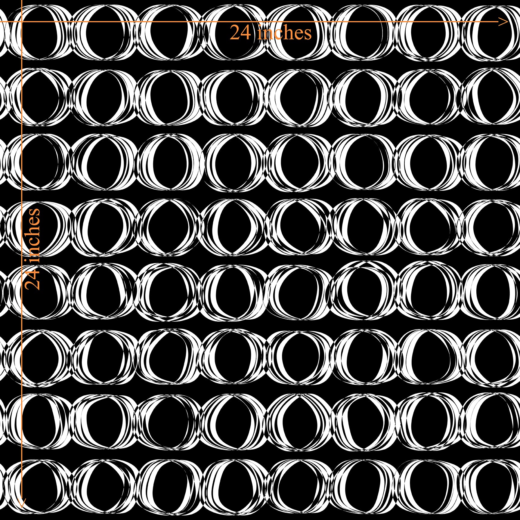 Messy Modern Abstract Circular Black and White Wallpaper - Wallpaper | Victoria Bright Home - Colorful Modern Wallpaper For Your Home - - abstract,bedroom,black,black and white,dining,living,modern,office