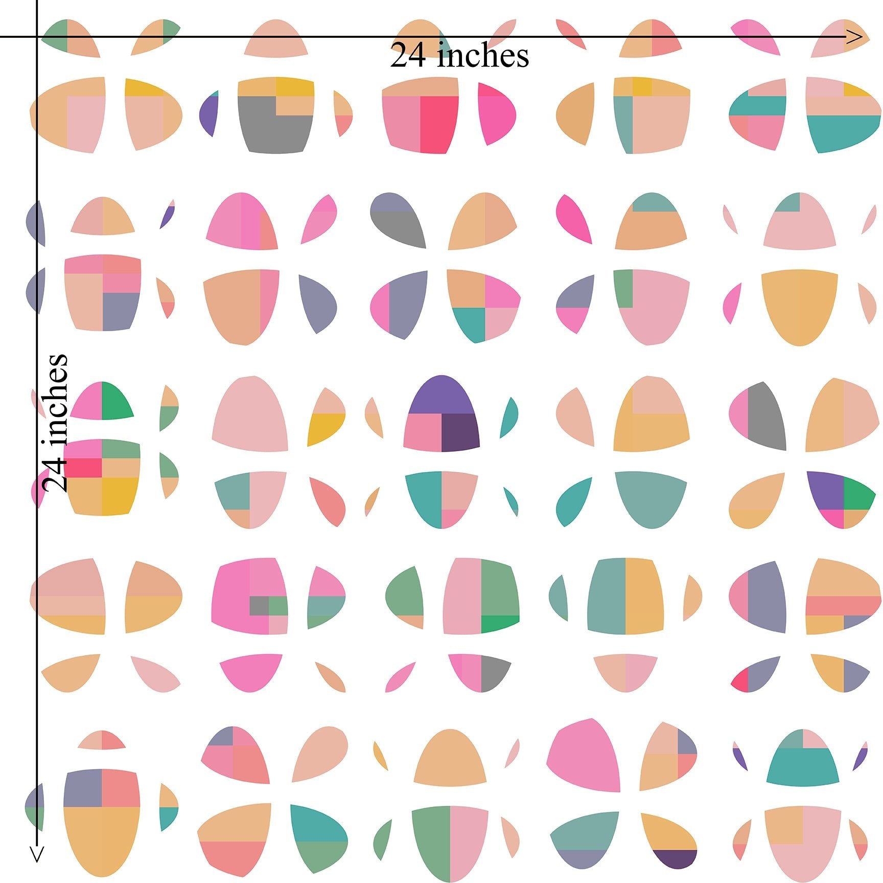 Abstract Butterfly Wallpaper for Nursery Kids and Nature Lovers - Wallpaper | Victoria Bright Home - Colorful Modern Wallpaper For Your Home - - abstract,animal,bedroom,kids,modern,multicolor,nursery,scandinavian