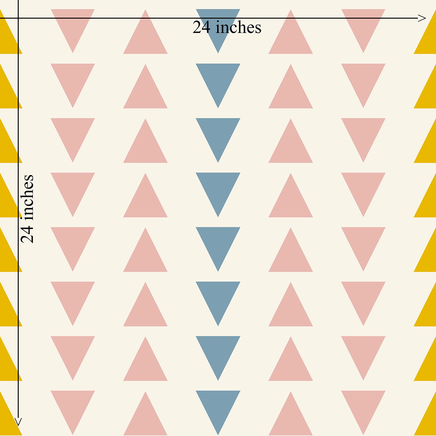 Pink Blue Yellow and Cream Kids Wallpaper - Wallpaper | Victoria Bright Home - Colorful Modern Wallpaper For Your Home - - arrows,blue,cream,kids,modern,nursery,pink,yellow