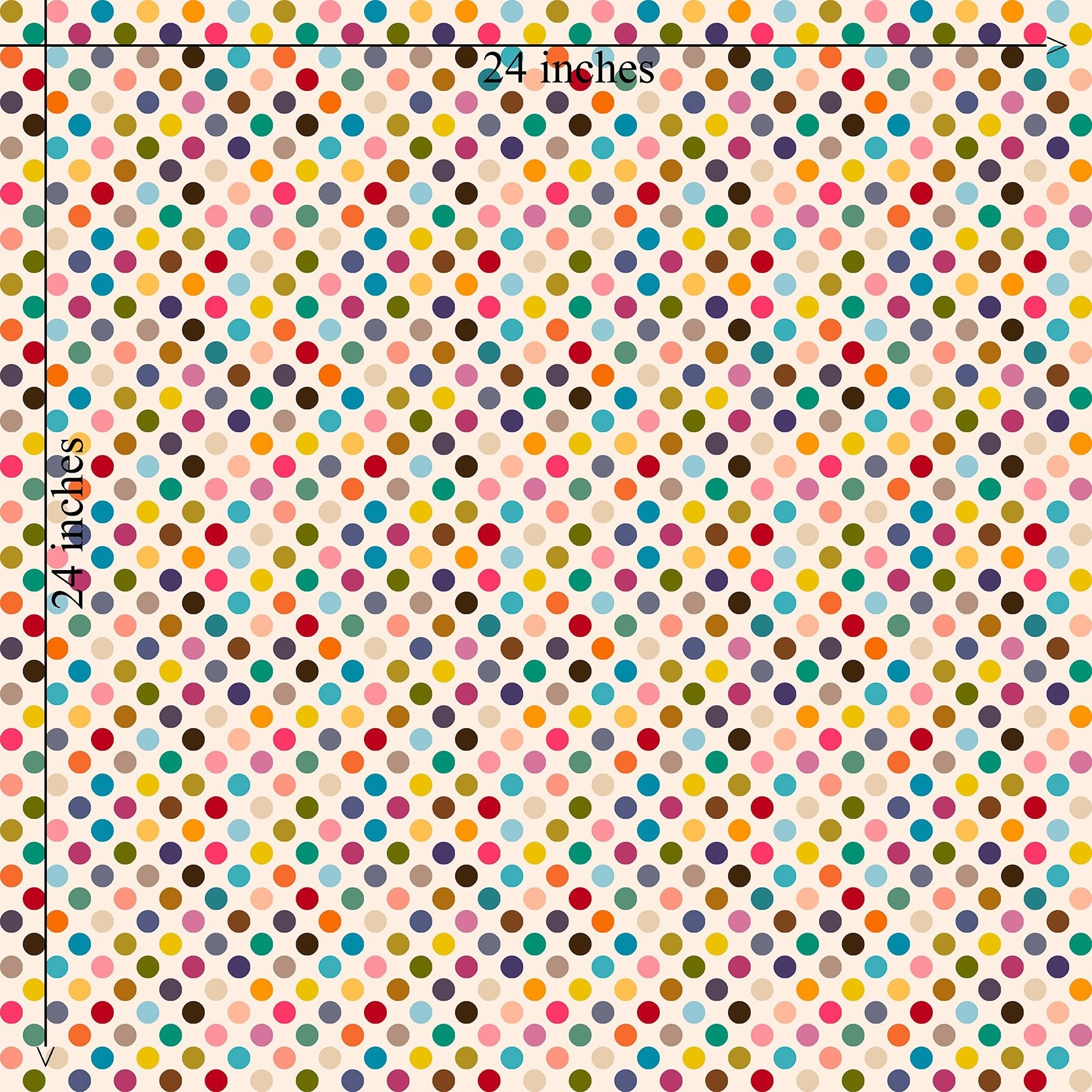Mid Century Micro Dot Wallpaper with Fresh Retro Colors - Wallpaper | Victoria Bright Home - Colorful Modern Wallpaper For Your Home - - bedroom,dots,feminine,kids,kitchen,mid century,modern,multicolor,nursery,office,retro,vintage