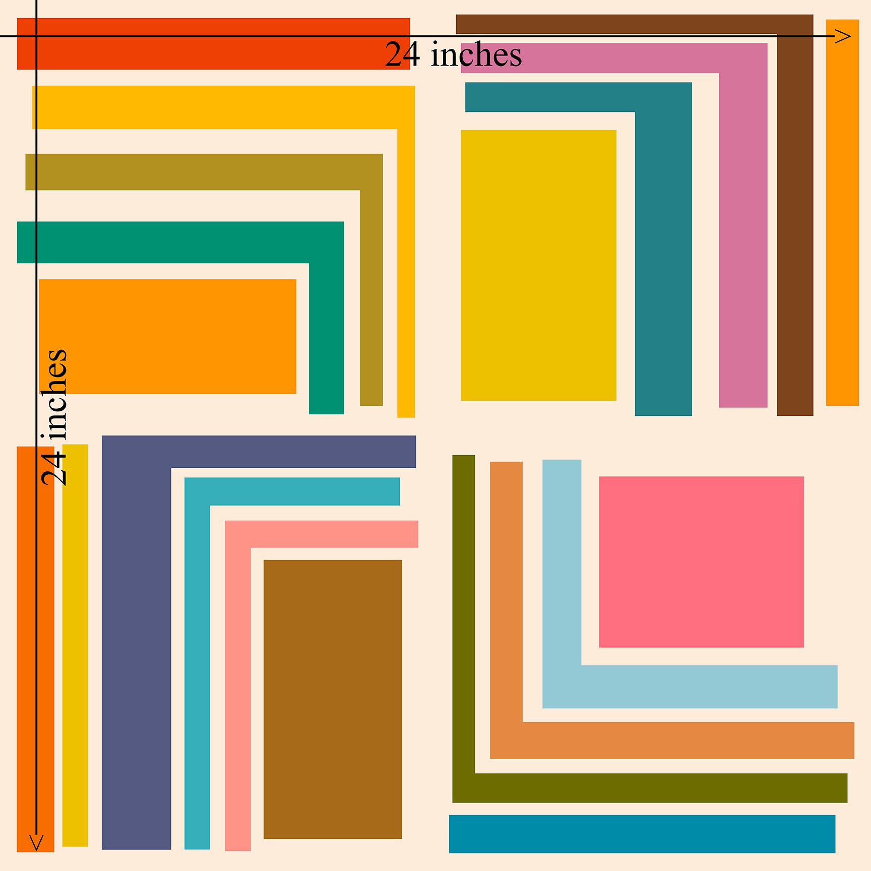 Off The Cuff Retro Wallpaper For Bold Sixties Flavor - Wallpaper | Victoria Bright Home - Colorful Modern Wallpaper For Your Home - - bedroom,dining,living,mid century,modern,multicolor,office,retro,sixties