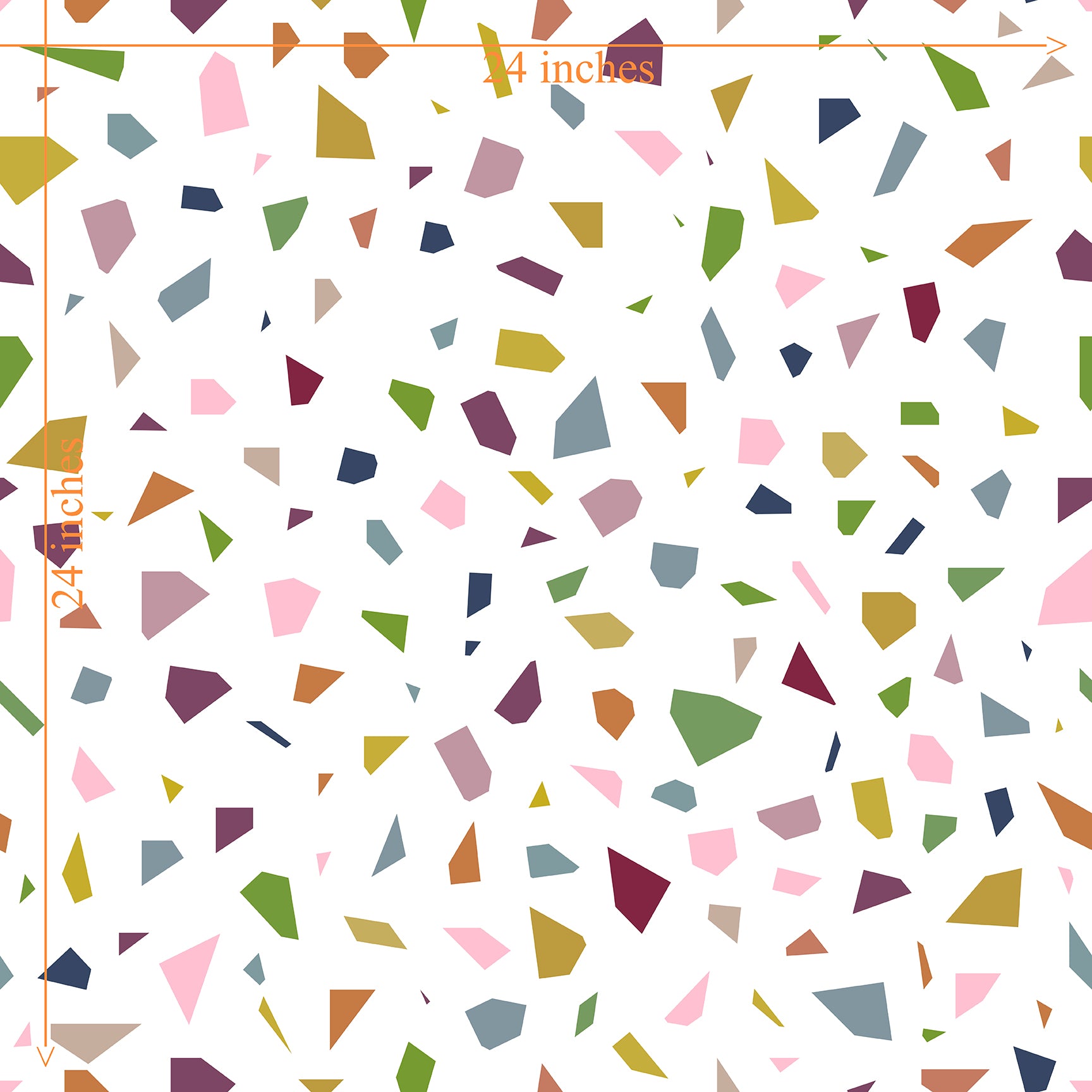 Terrazzo Italian Modern Wallpaper for Mid Century Design - Wallpaper | Victoria Bright Home - Colorful Modern Wallpaper For Your Home - - abstract,brown,gold,green,living,mid century,modern,multicolor,pink,vintage