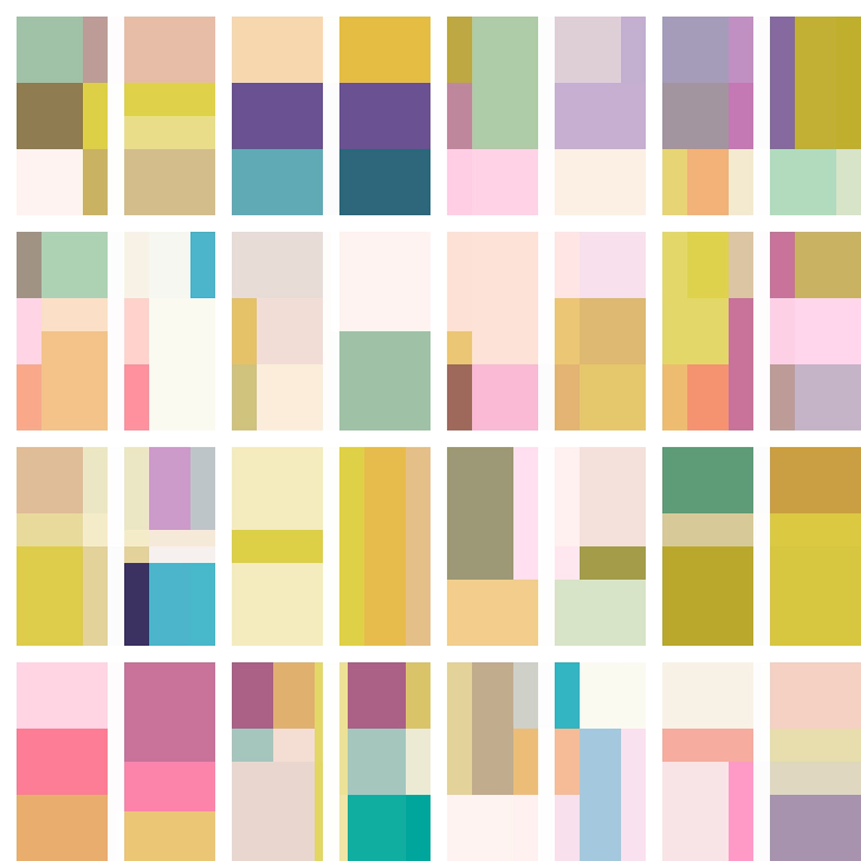 Mirabel Geometric Modern Wallpaper for a Bold Maximalist Look - Wallpaper | Victoria Bright Home - Colorful Modern Wallpaper For Your Home - - abstract,bedroom,dining,feminine,geometric,gold,green,kids,modern,multicolor,office,pink