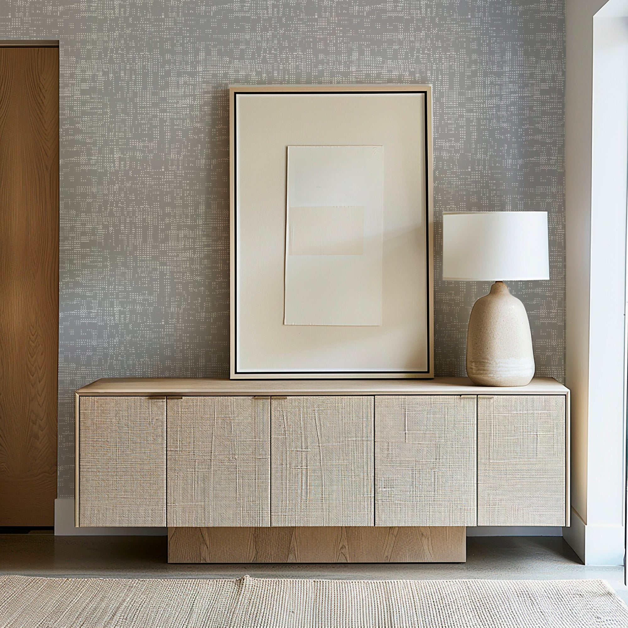 City Lights Abstract Modern Wallpaper for and Urban Loft Feel - Wallpaper | Victoria Bright Home - Colorful Modern Wallpaper For Your Home - - abstract,black,black and white,blue,dining,Gray,green,kitchen,modern,office,orange,pink