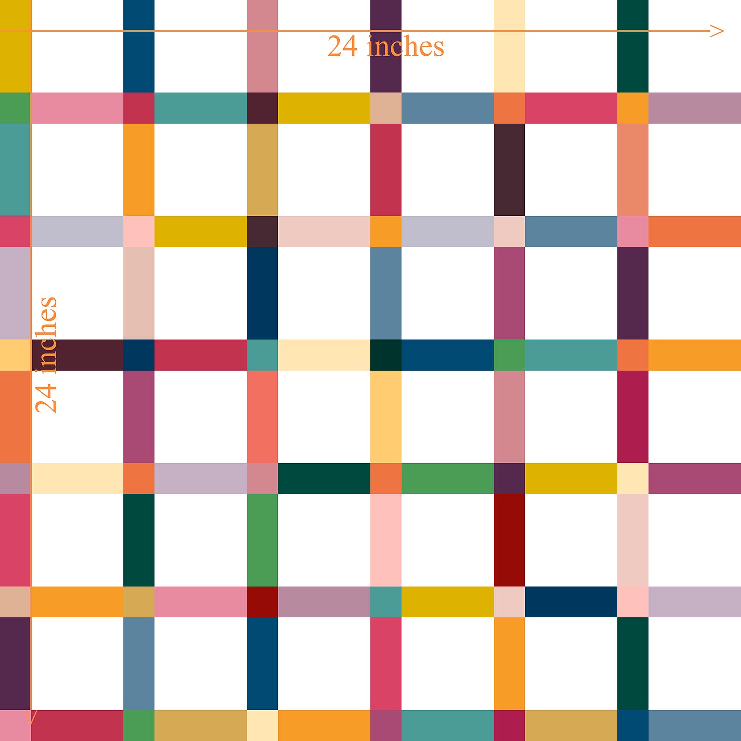 Bright and Colorful Modern Wallpaper in Checkered Pattern - Wallpaper | Victoria Bright Home - Colorful Modern Wallpaper For Your Home - - checkered,dining,kids,modern,multicolor,nursery,plaid