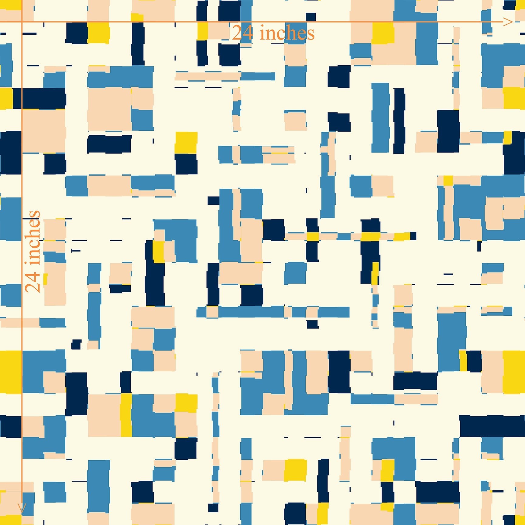 City Streets Modern Abstract Blue Pink and Yellow Wallpaper - Wallpaper | Victoria Bright Home - Colorful Modern Wallpaper For Your Home - - abstract,bedroom,blue,kids,living,modern,nursery,office,pink,yellow