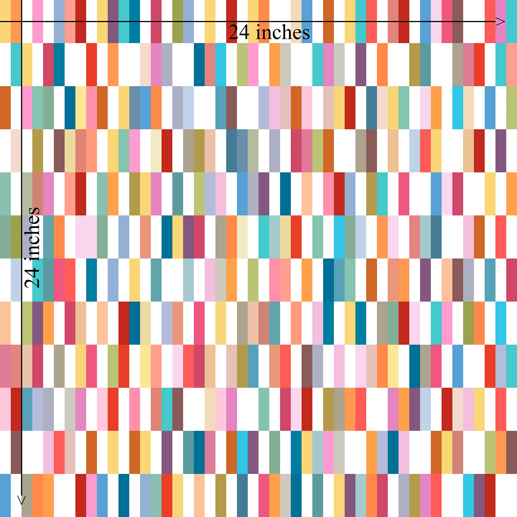 Fiddlestix Modern Geometric Wallpaper for a Colorful Kid&