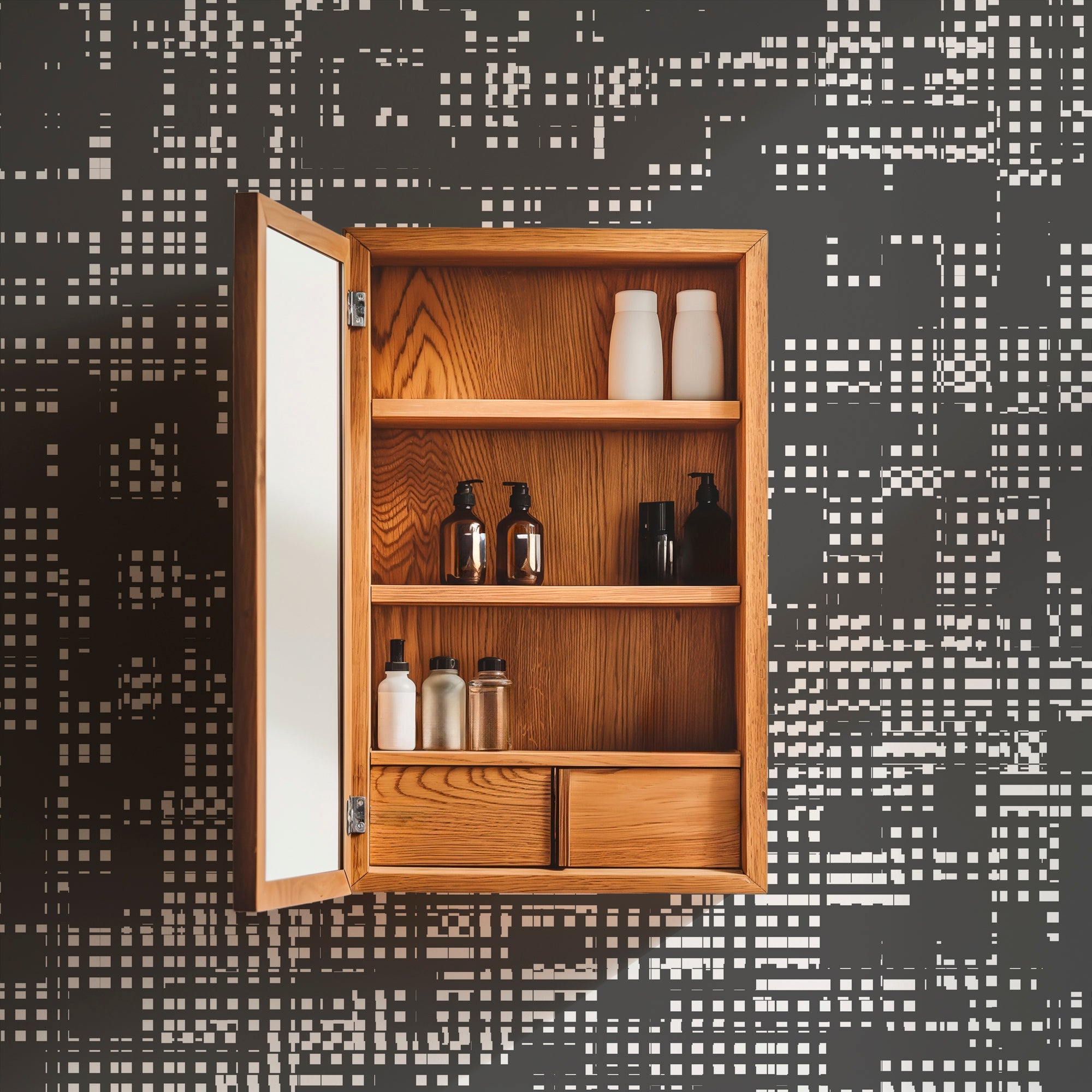 City Lights Abstract Modern Wallpaper for and Urban Loft Feel - Wallpaper | Victoria Bright Home - Colorful Modern Wallpaper For Your Home - - abstract,black,black and white,blue,dining,Gray,green,kitchen,modern,office,orange,pink