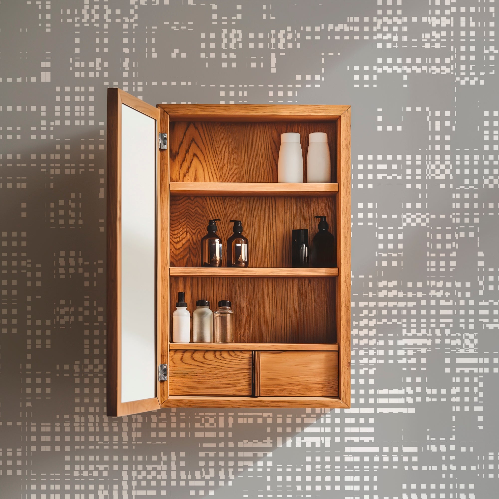 City Lights Abstract Modern Wallpaper for and Urban Loft Feel - Wallpaper | Victoria Bright Home - Colorful Modern Wallpaper For Your Home - - abstract,black,black and white,blue,dining,Gray,green,kitchen,modern,office,orange,pink