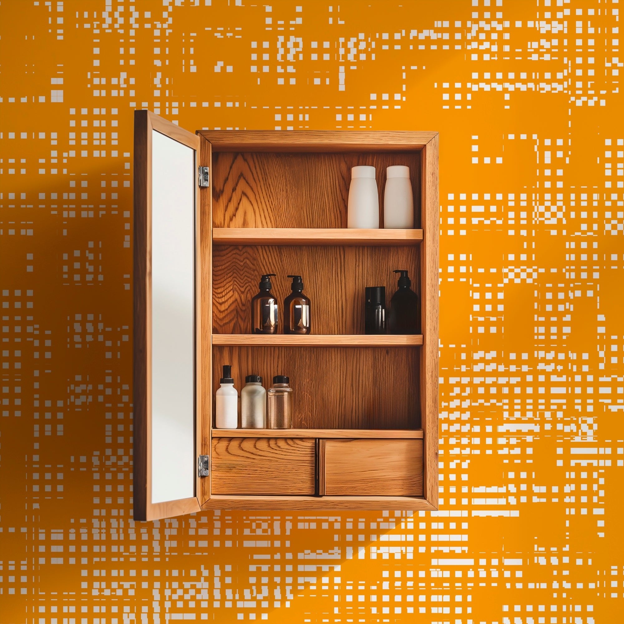 City Lights Abstract Modern Wallpaper for and Urban Loft Feel - Wallpaper | Victoria Bright Home - Colorful Modern Wallpaper For Your Home - - abstract,black,black and white,blue,dining,Gray,green,kitchen,modern,office,orange,pink