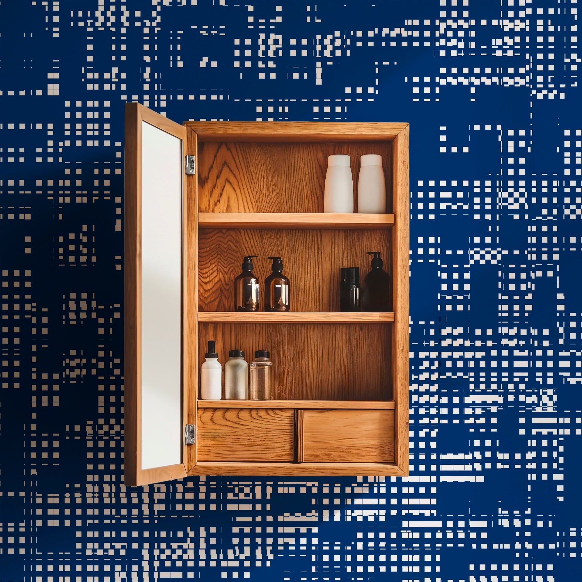 City Lights Abstract Modern Wallpaper for and Urban Loft Feel - Wallpaper | Victoria Bright Home - Colorful Modern Wallpaper For Your Home - - abstract,black,black and white,blue,dining,Gray,green,kitchen,modern,office,orange,pink