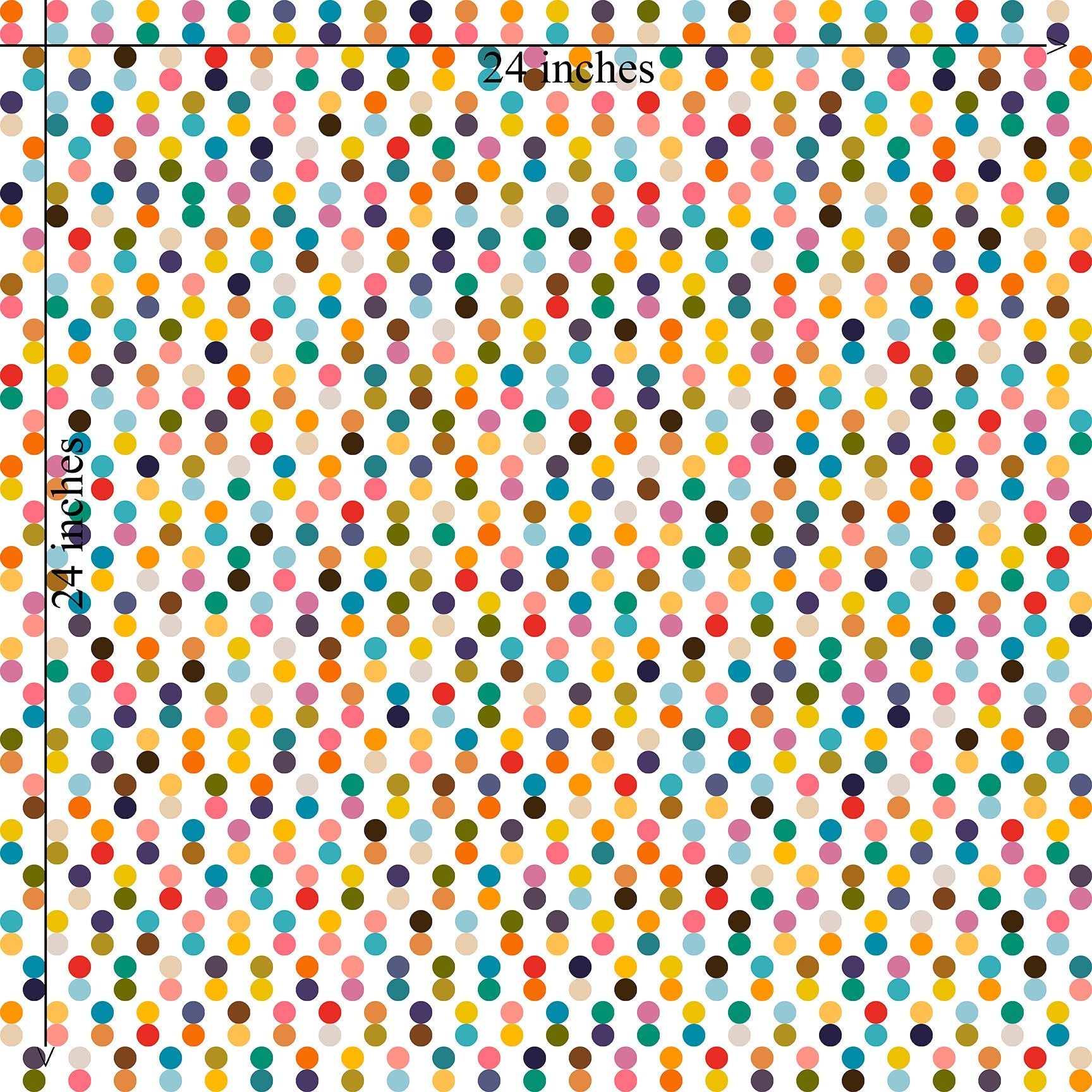 Tiny Colorful Dots Nursery Wallpaper - Wallpaper | Victoria Bright Home - Colorful Modern Wallpaper For Your Home - - bedroom,feminine,kids,modern,multicolor,nursery,office