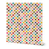 Mid Century Micro Dot Wallpaper with Fresh Retro Colors - Wallpaper | Victoria Bright Home - Colorful Modern Wallpaper For Your Home - Peel and Stick Removeable Sample 11 x 24 inches multicolor micro dot - bedroom,dots,feminine,kids,kitchen,mid century,modern,multicolor,nursery,office,retro,vintage