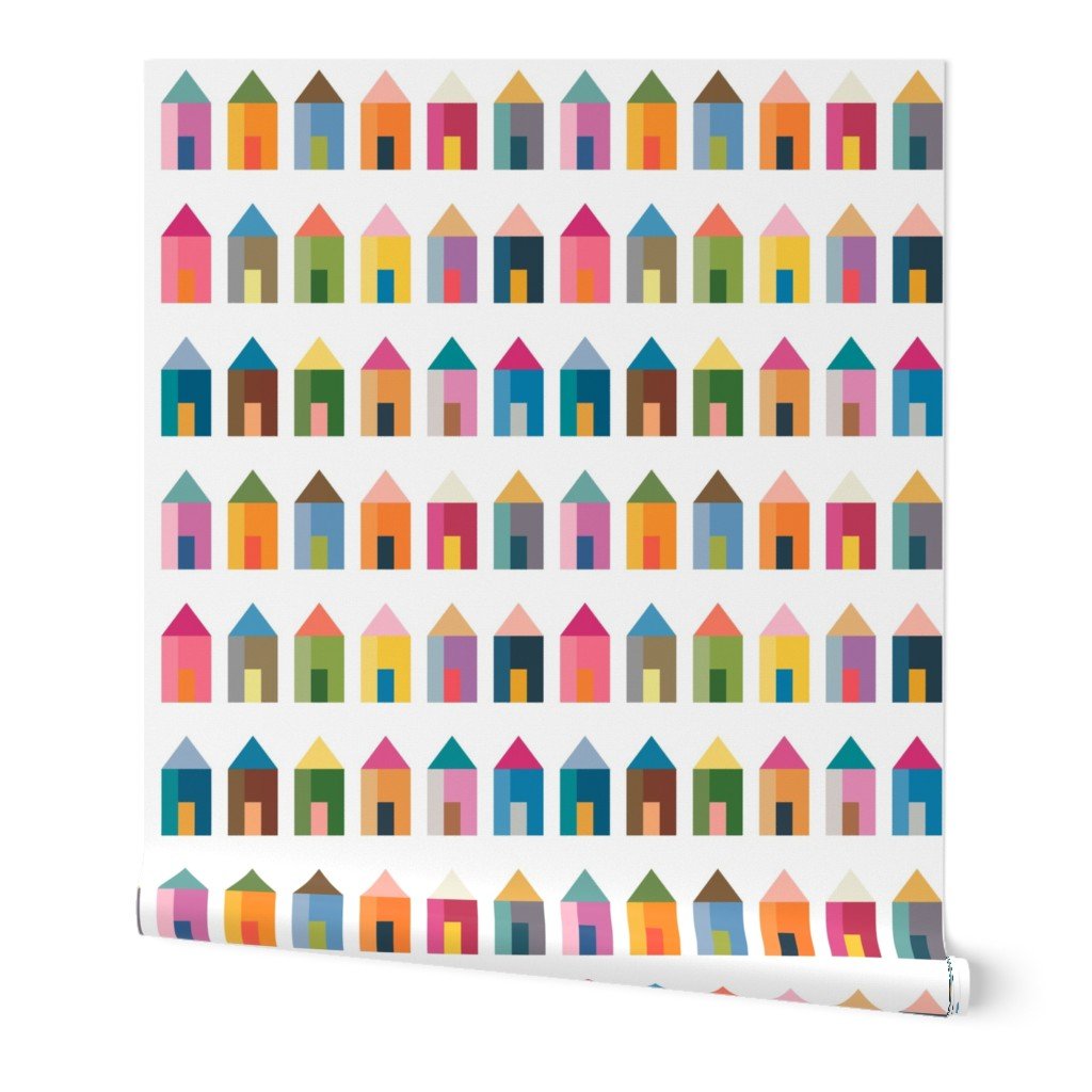 Living EXTRA Tiny Miniature House Modern Wallpaper