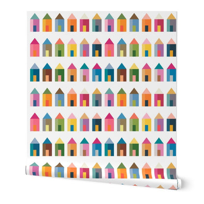 Living EXTRA Tiny Miniature House Modern Wallpaper