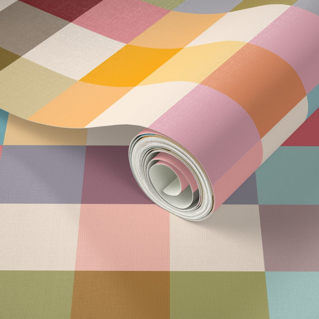 Up close view of Jellybean wallpaper texture and colors
