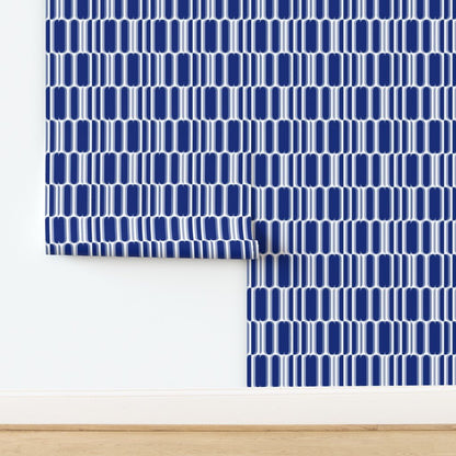 Jumble Mid-Century Modern Geometric Wallpaper