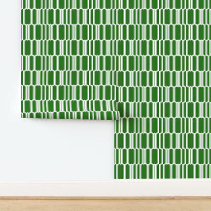 Jumble Mid-Century Modern Geometric Wallpaper