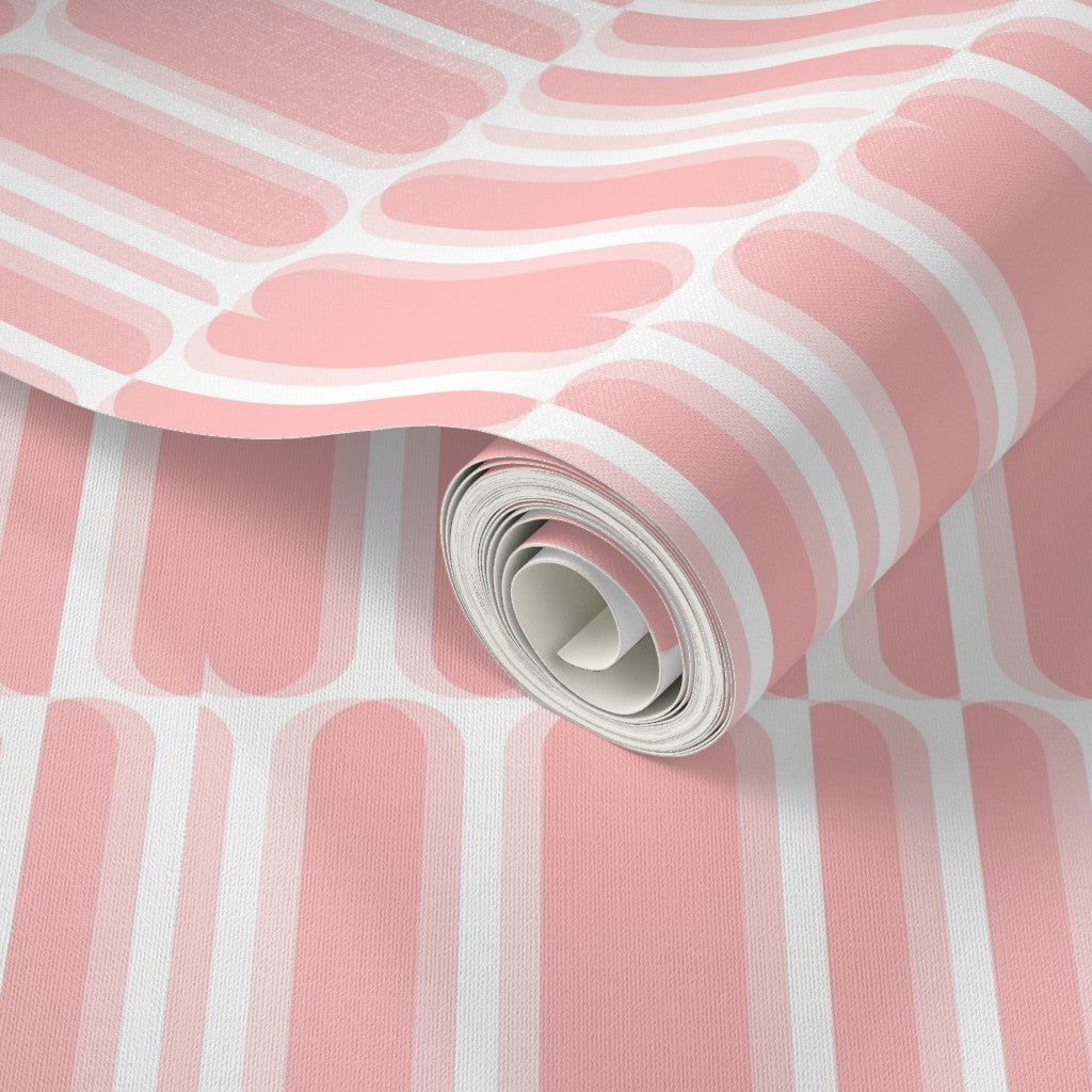 Jumble Mid-Century Modern Geometric Wallpaper