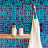 Japanese Inspired Abstract Kyoto Wallpaper - Wallpaper | Victoria Bright Home - Colorful Modern Wallpaper For Your Home - - abstract,asian-inspired,bedroom,green,japanese,modern,office,pink,Shibori,texture,turquoise