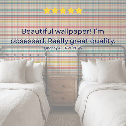 Boy Scout Vintage Plaid Wallpaper for Boy&