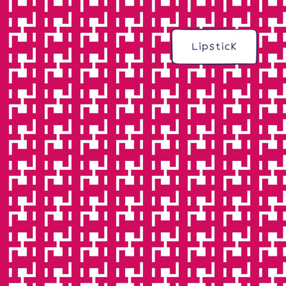 Modern Large Scale Houndstooth Wallpaper for a Mid Century Look - Wallpaper | Victoria Bright Home - Colorful Modern Wallpaper For Your Home - - bedroom,black,black and white,blue,brown,dining,green,houndstooth,kids,kitchen,modern,nursery,office,orange,pink,red,retro,sixties
