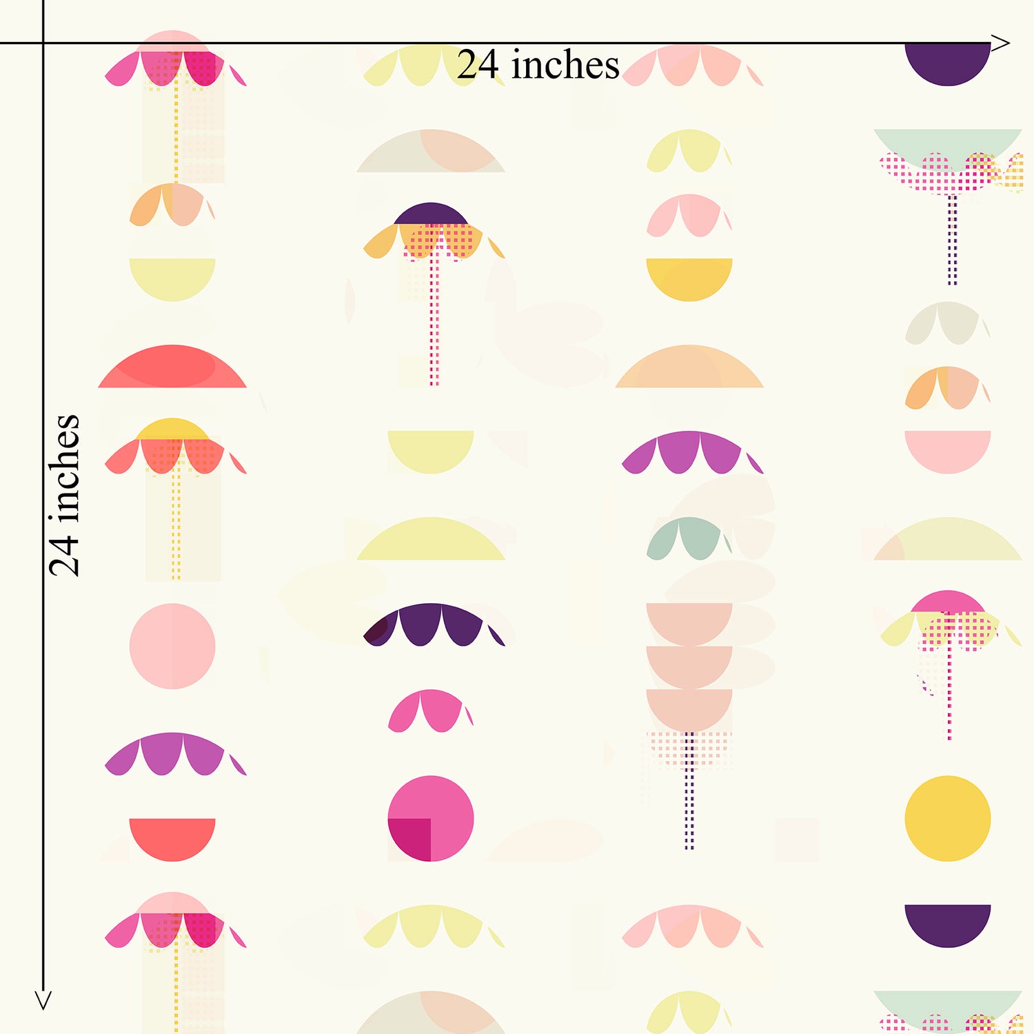 Scandinavian Floral Wallpaper for a Whimsical Nursery
