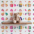 Abstract Butterfly Wallpaper for Nursery Kids and Nature Lovers - Wallpaper | Victoria Bright Home - Colorful Modern Wallpaper For Your Home - - abstract,animal,bedroom,kids,modern,multicolor,nursery,scandinavian