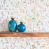 Modern Minimalist Multicolor Mosaic Wallpaper with a Futuristic Pixelated Appeal - Wallpaper | Victoria Bright Home - Colorful Modern Wallpaper For Your Home - - abstract,bedroom,dining,kids,modern,multicolor,nursery