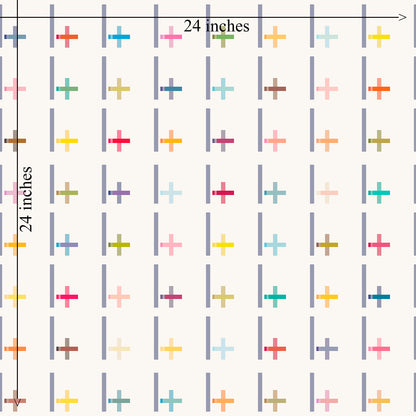 Grid with colored &