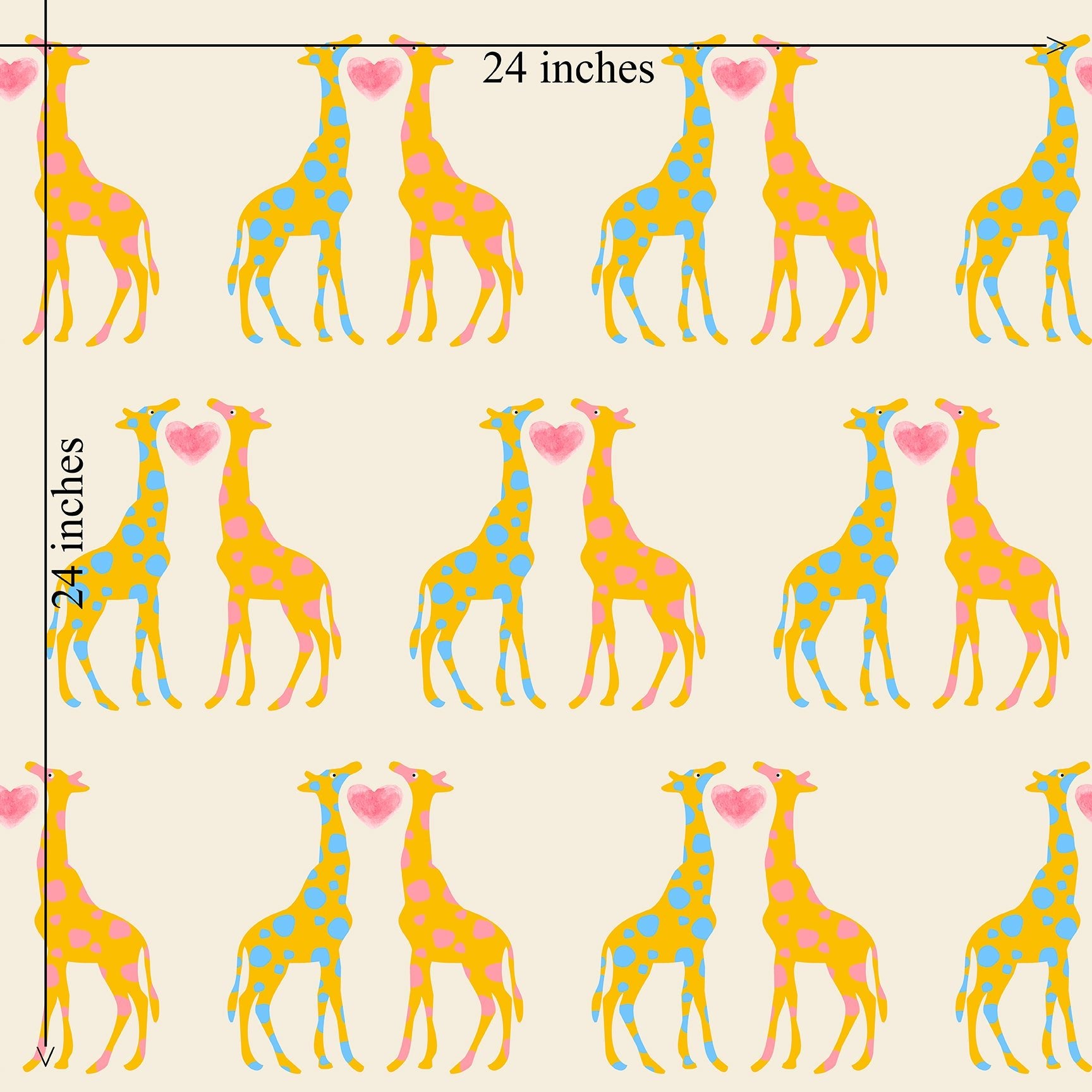 Giraffes in Love Kid&