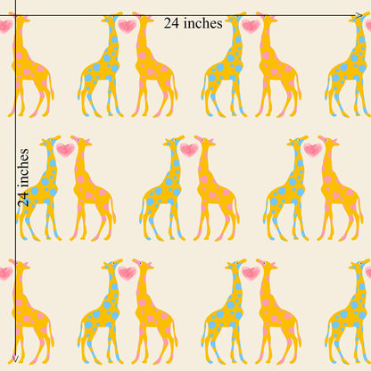 Giraffes in Love Kid&